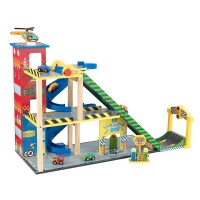 Set Mega Rampa Cu Garaj Kidkraft 63267 Set Mega Rampa Cu Garaj Kidkraft 63267